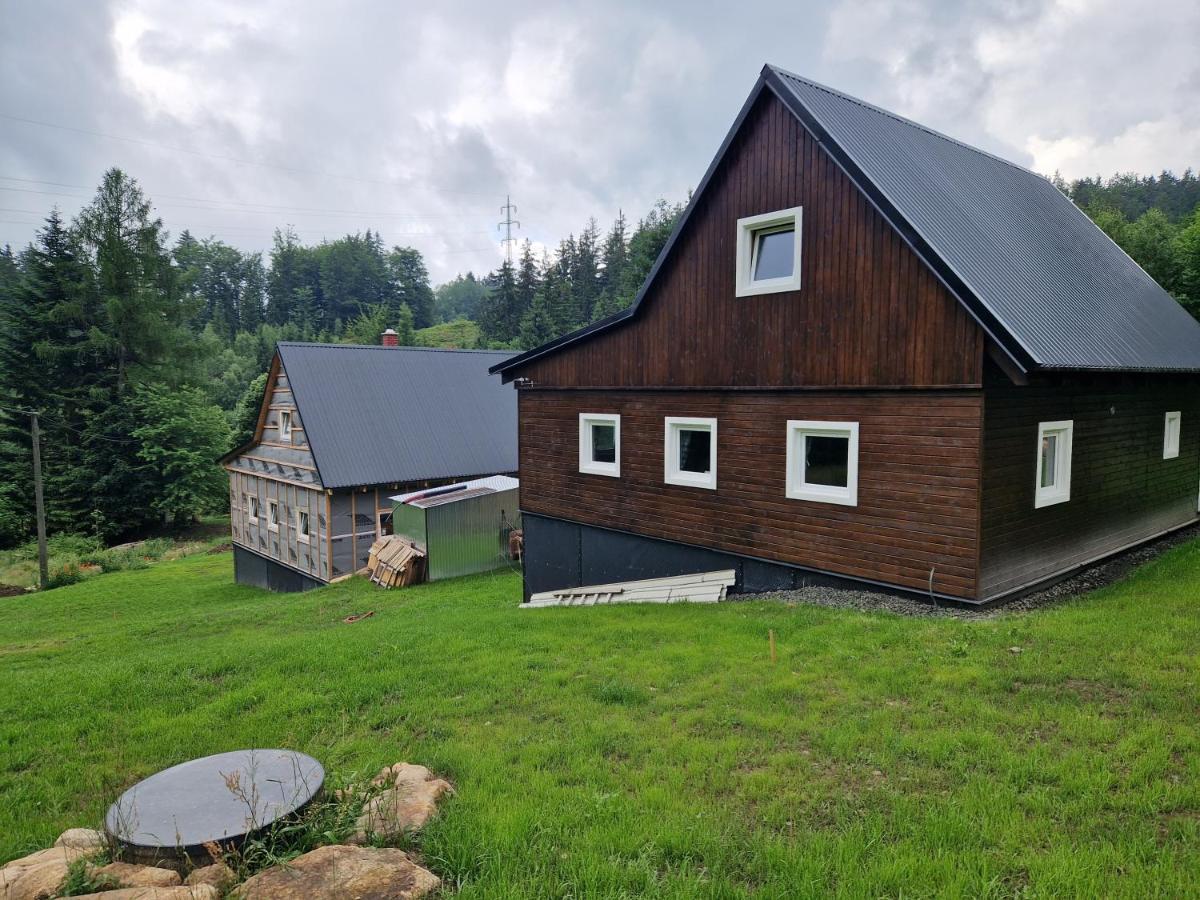 Chaty U Lesa Velké Hamry Exterior foto